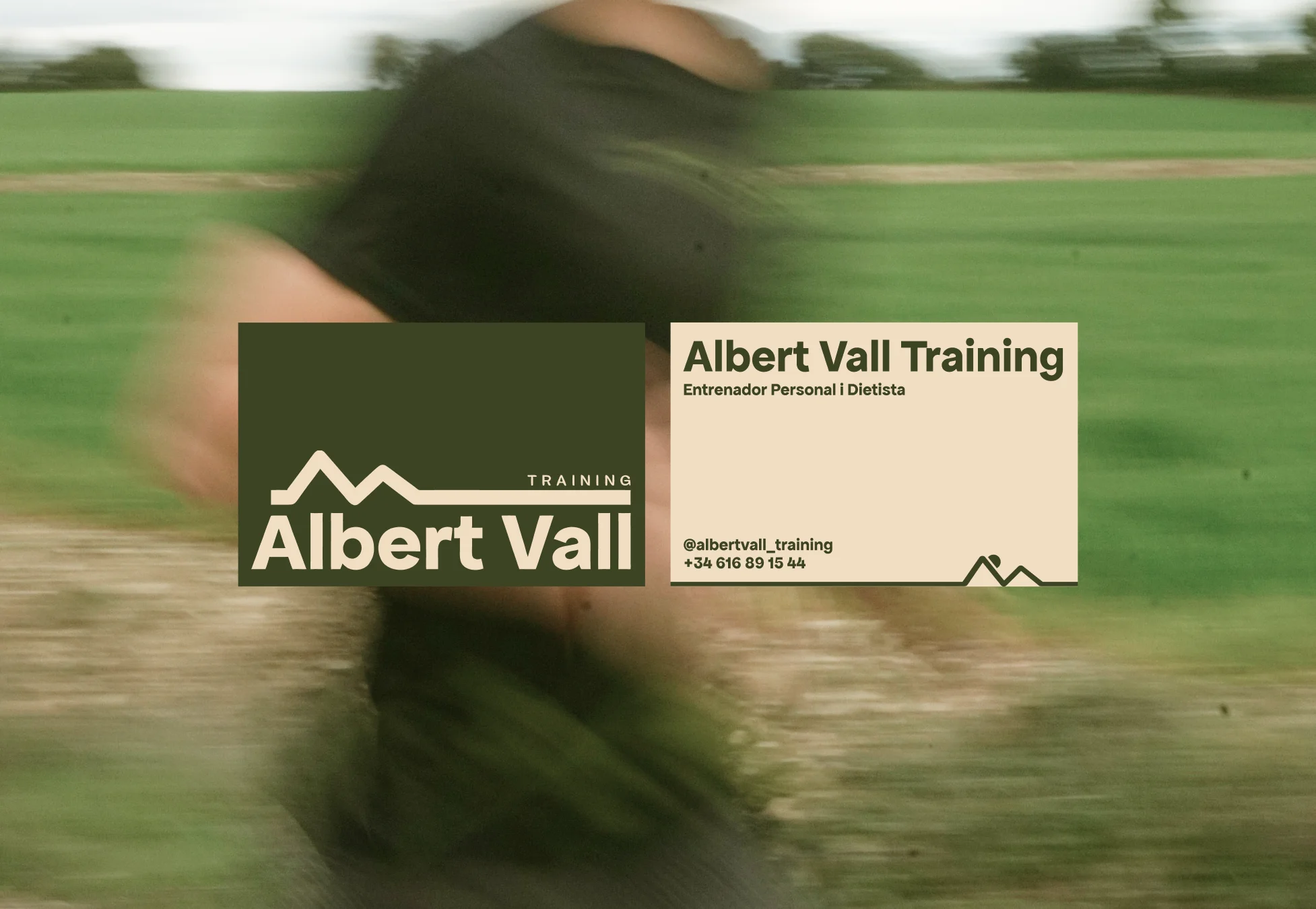 Albert Vall Training — brand graphic